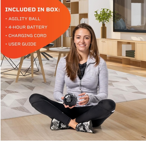 LifePro 4-Speed Vibrating Massage Ball - Picture 4 of 11